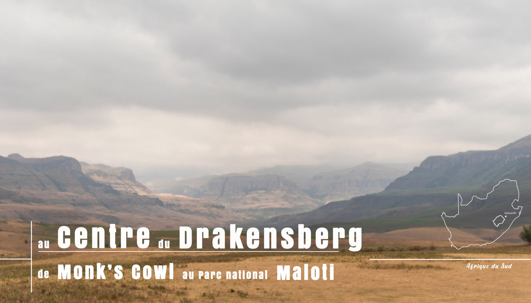 au Centre du Drakensberg en Afrique du Sud