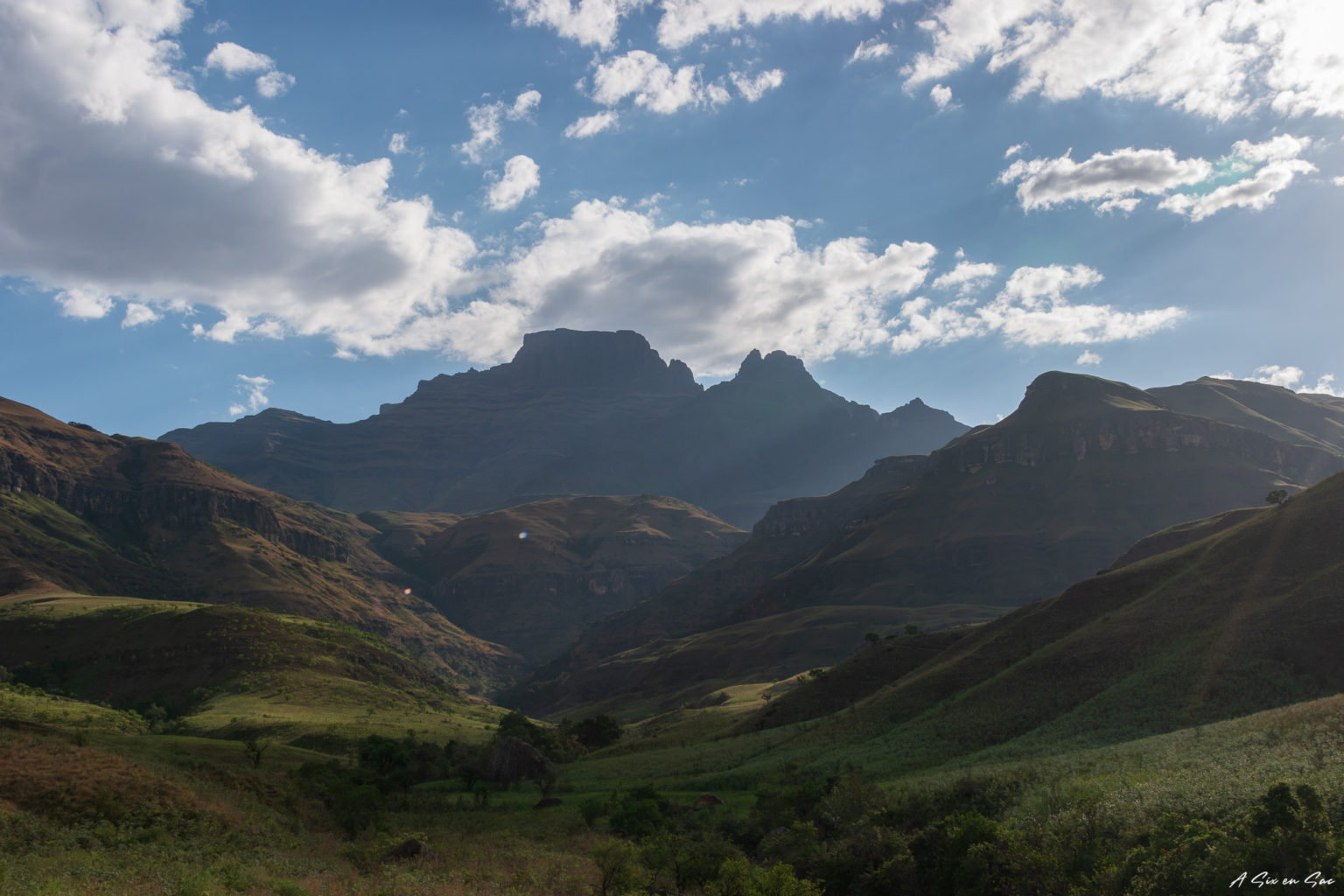 Parc national du Drakensberg en Afrique du Sud