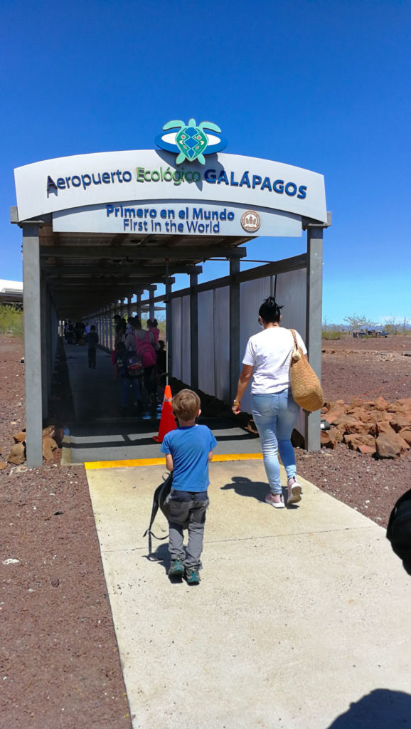 aéroport-baltra-Arriver aux Galapagos en période de Covid