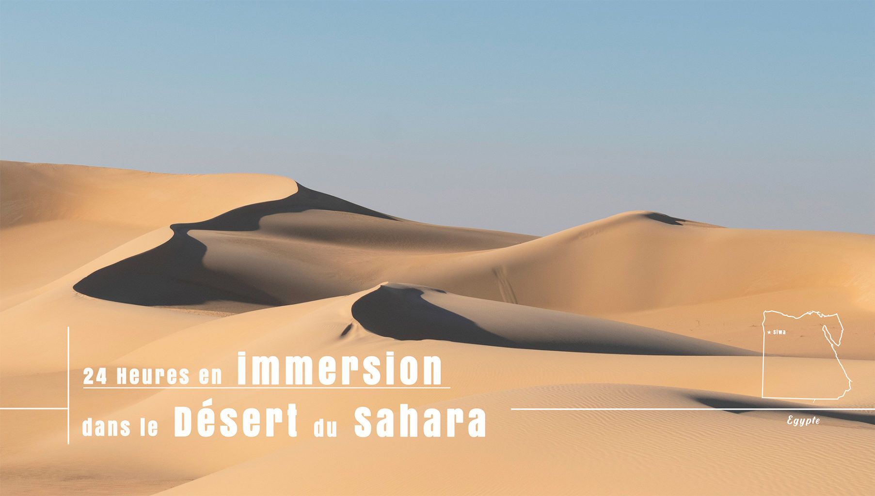 la mer de sable du désert du Sahara : excursion au départ de Siwa