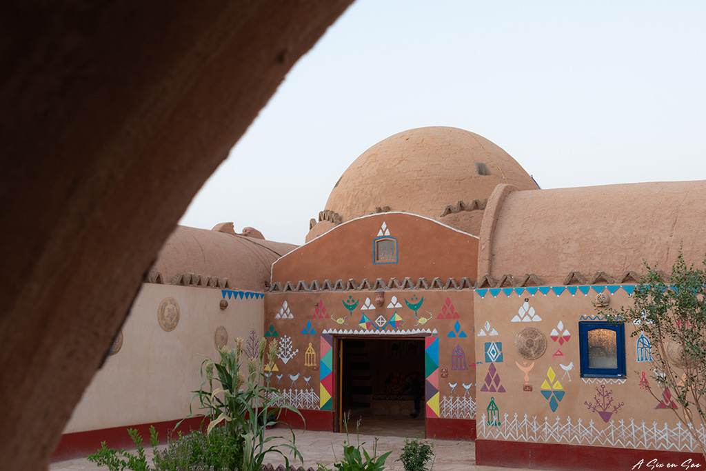 noter hébergement à Abou Simbel : la Kabhara Nubian Guest house