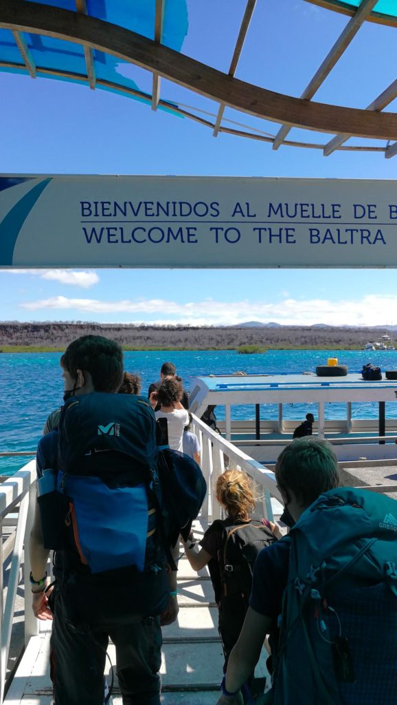 port-de-baltra-Arriver aux Galapagos en période de Covid