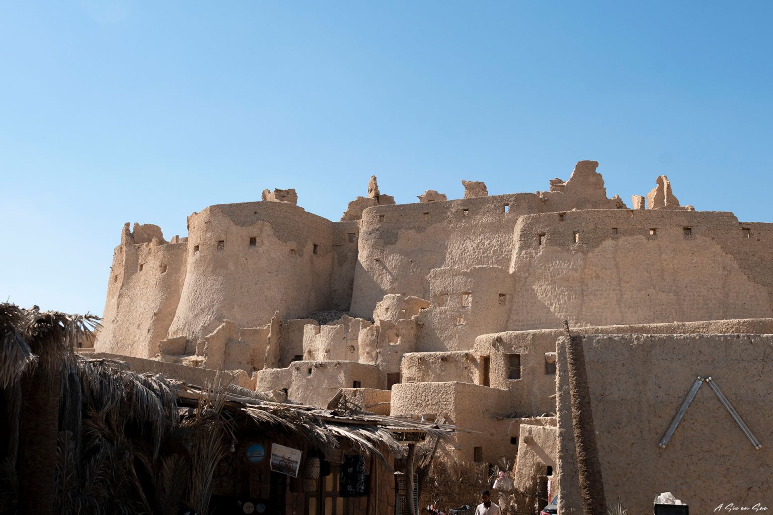 oasis de Siwa ( Egypte ) : la forteresse de Shali et son souk